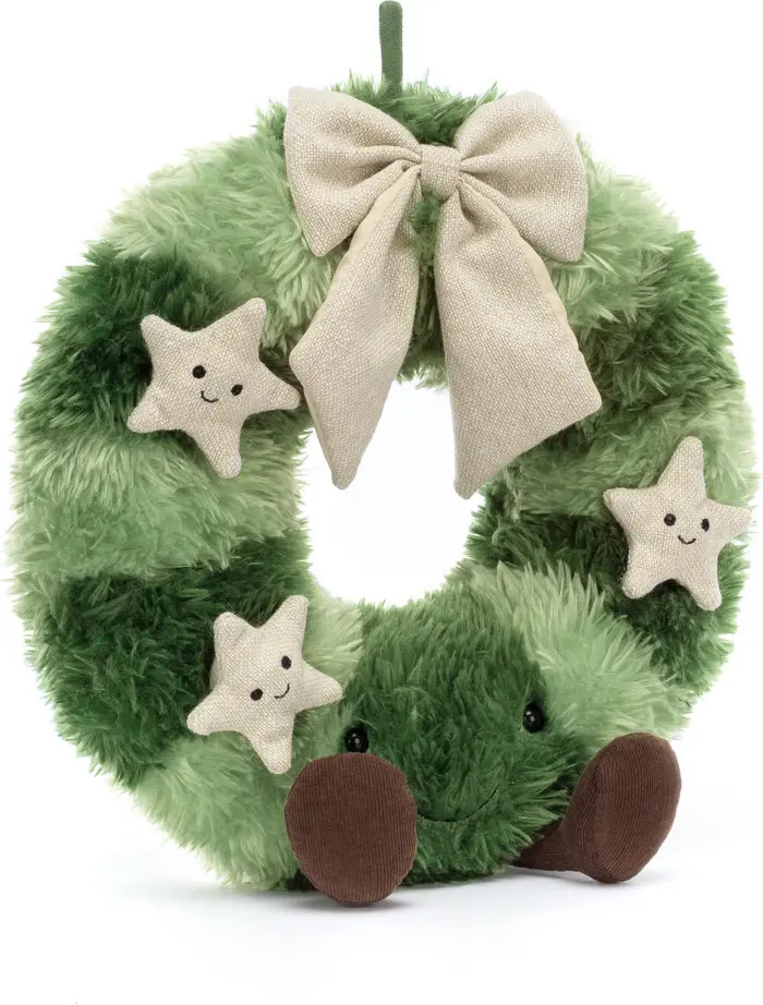 Amusable Nordic Spruce Wreath Plush Toy | Nordstrom