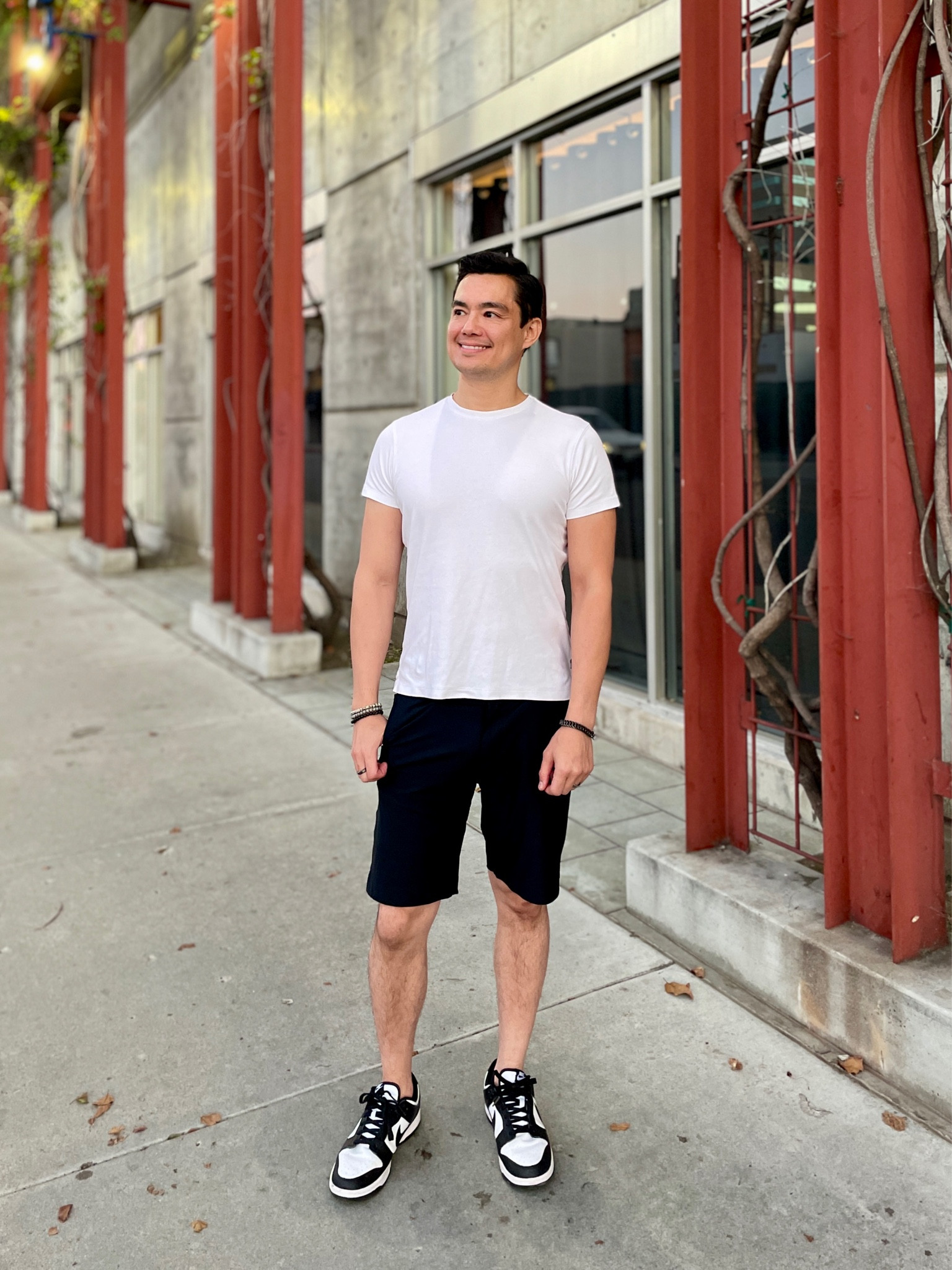 Men’s casual summer outfit ☀️ The hubby was matching me in black and white. This is his favorite T-shirt brand—it’s so soft and the quality is 💯! He has it in every color!

Men’s tshirt, men’s shorts, men’s summer outfit, men’s style, men’s fashion, Nike Panda sneakers, Nike Dunk Low sneakers, The Stylizt 



#LTKFindsUnder100 #LTKShoeCrush #LTKMens