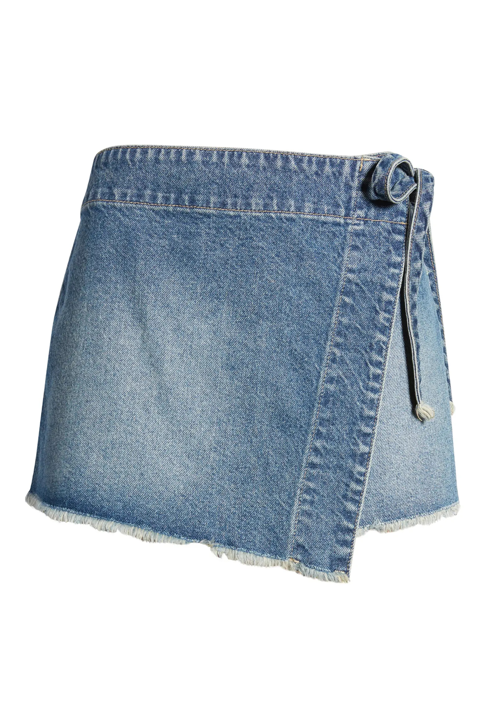 Emmy Nonstretch Denim Skort (Women) | Nordstrom | Nordstrom