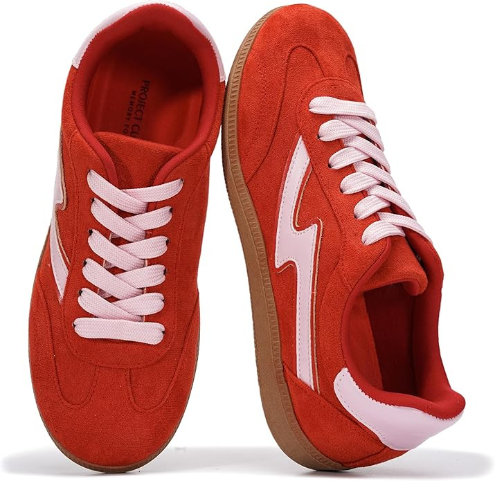 Project Cloud Sneakers for Women - Lace-Up Shoes for Women Trendy Women Sneakers with Memory Foam... | Amazon (US)