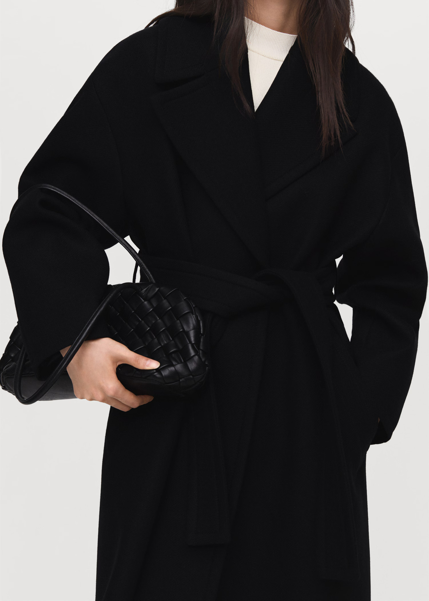 Manteco wool coat with belt | Mango (US/MX/AU)