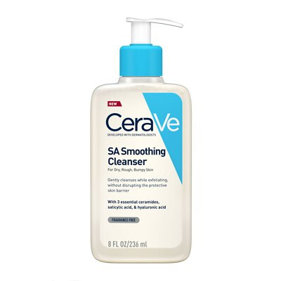 CeraVe SA Smoothing Cleanser with Salicylic Acid 236ml | Sephora UK