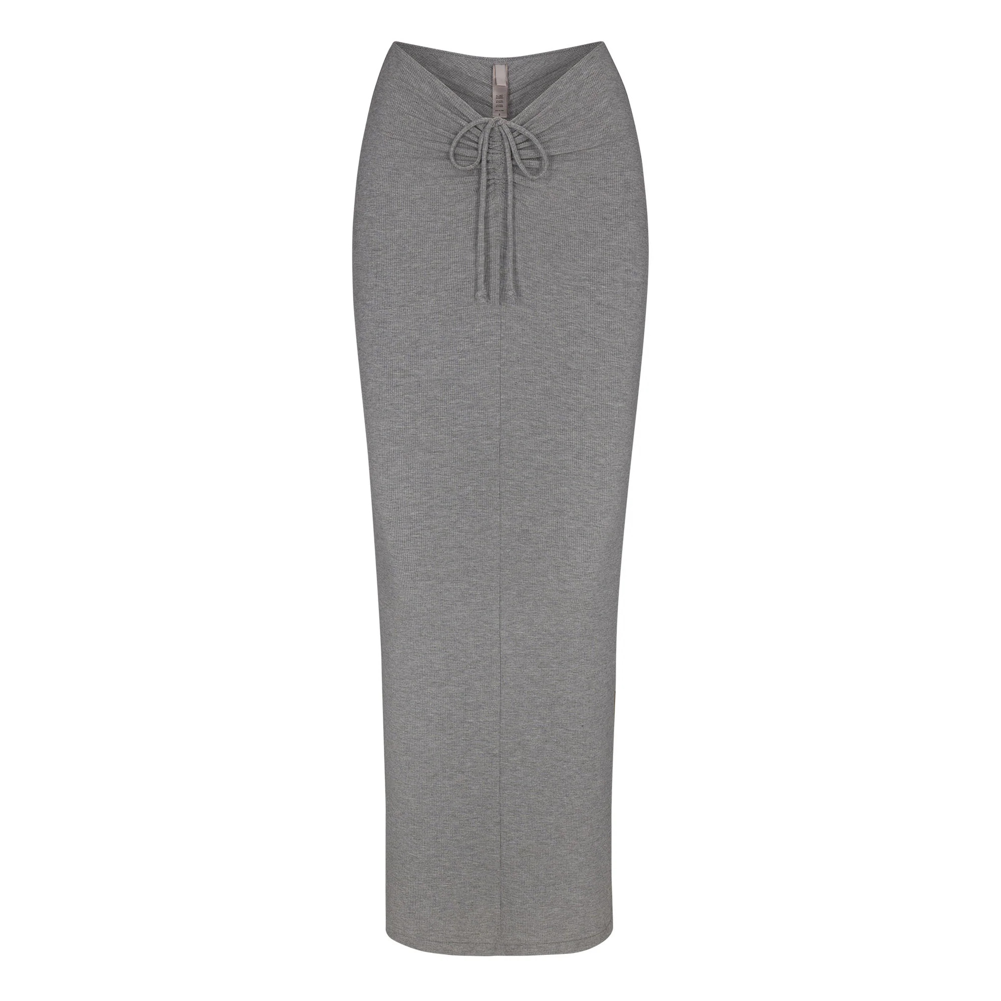 SOFT LOUNGE RUCHED LONG SKIRT | SKIMS (US)