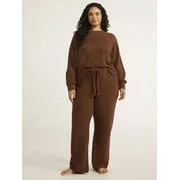 Joyspun Women's Chenille Top and Pants Set, 2-Piece, Sizes XS-3X - Walmart.com | Walmart (US)