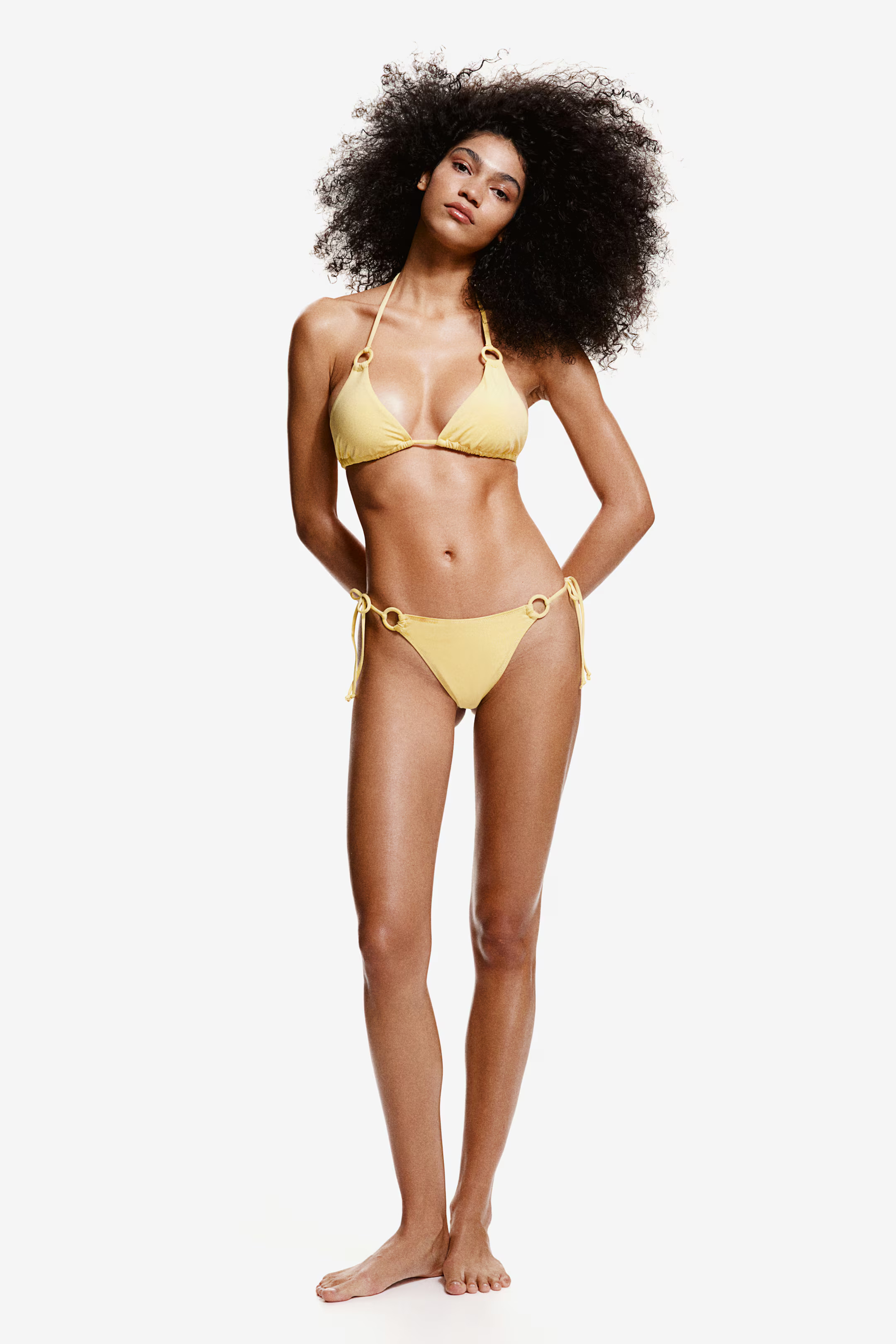 Tie tanga bikini bottomsNot saved to favourites£5.99Colour:Light yellowSelect size   4  Out ... | H&M (UK, MY, IN, SG, PH, TW, HK)