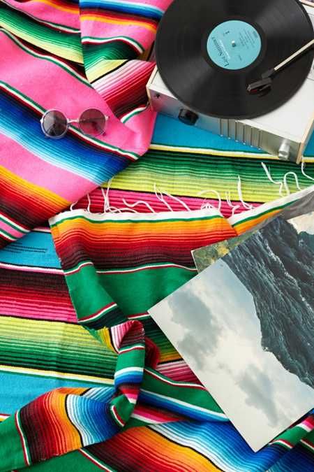 Serape Striped Blanket | Urban Outfitters US