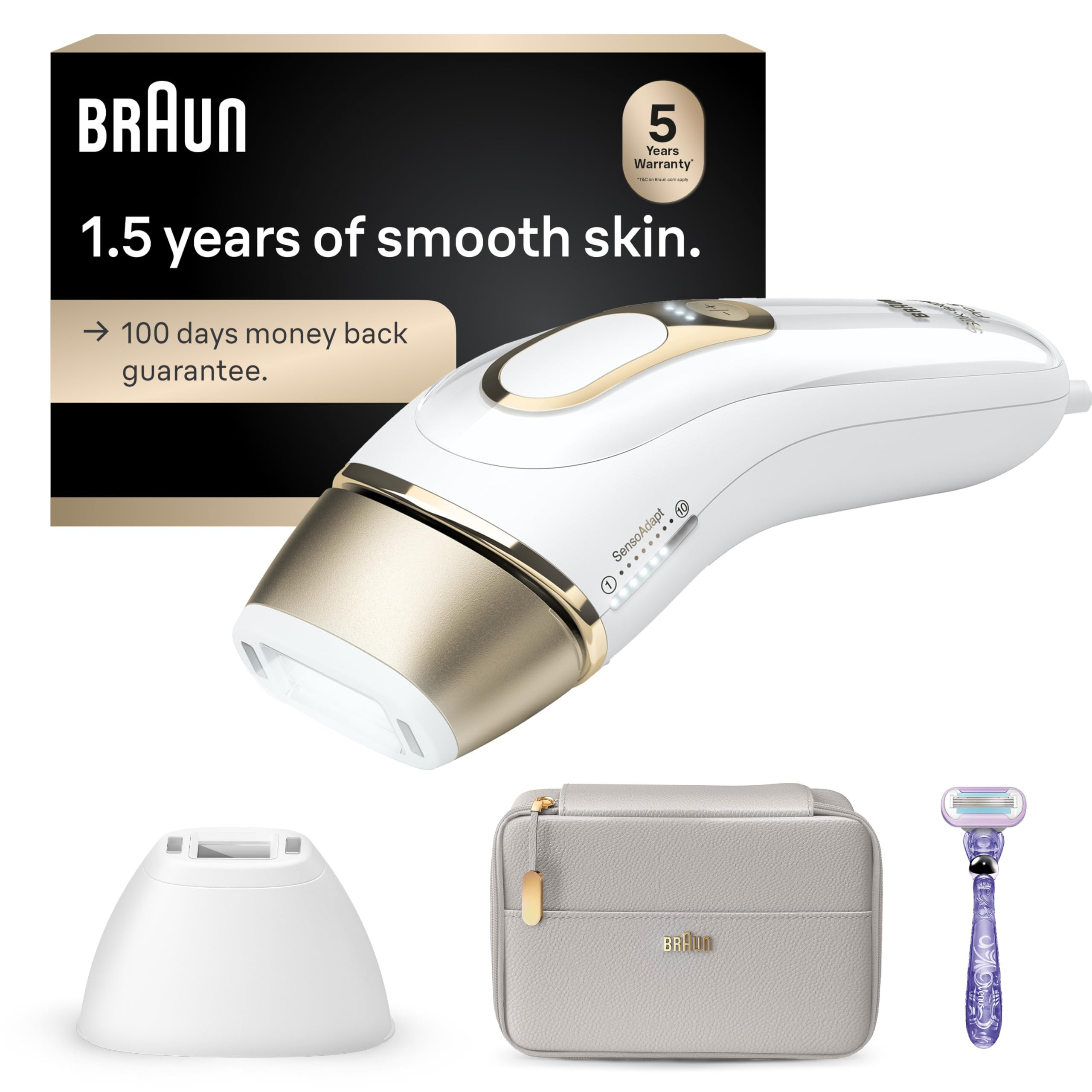 Braun IPL Silk·Expert Pro 5 PL5157 Latest Generation IPL, Holiday Gifts for Women and Men, at-Ho... | Amazon (US)