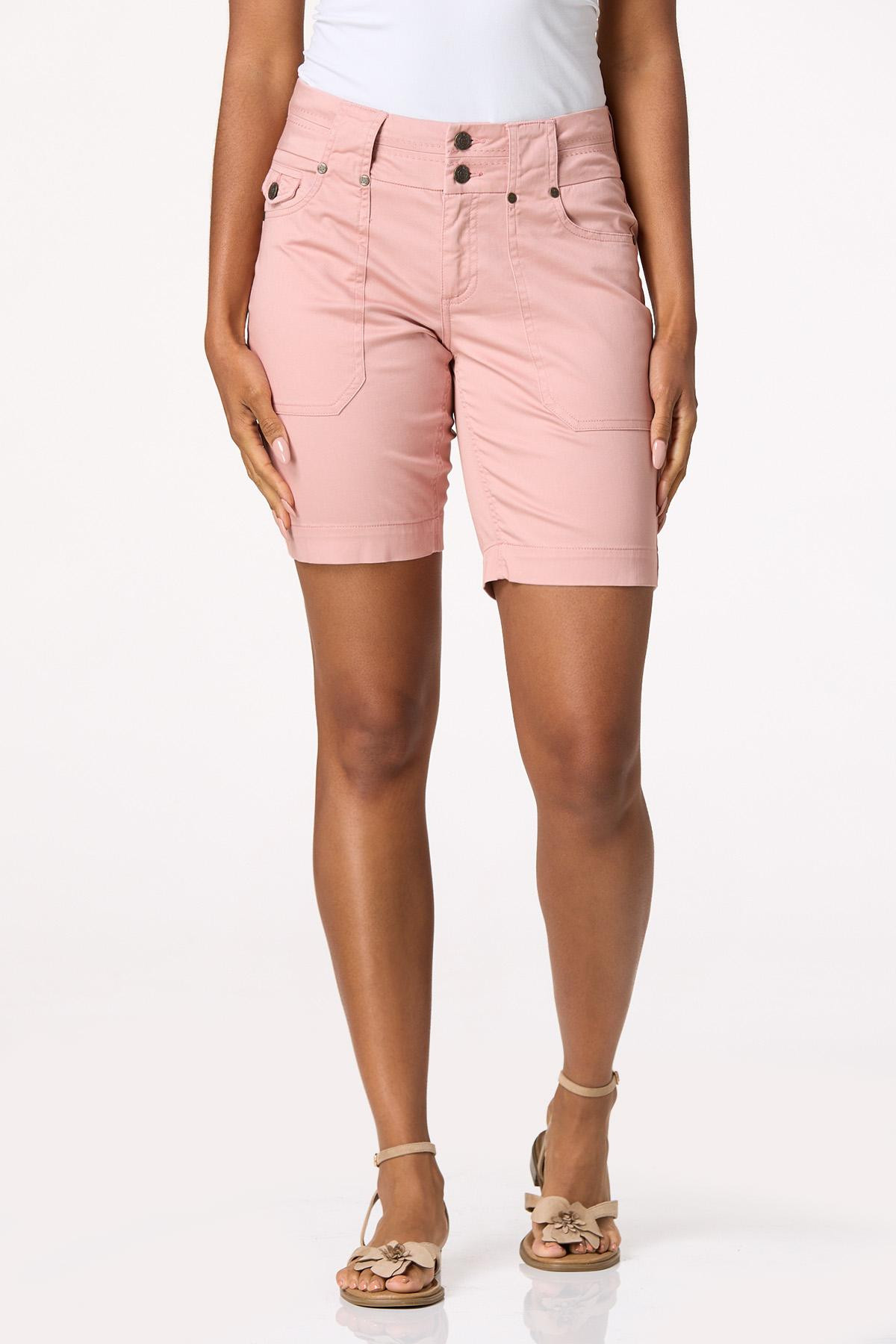 Rosette Utility Bermuda Shorts | Cato Fashions