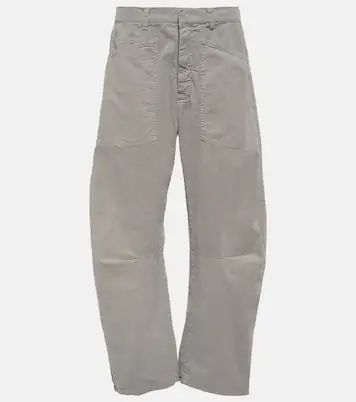 Shon high-rise twill pants | Mytheresa (US/CA)