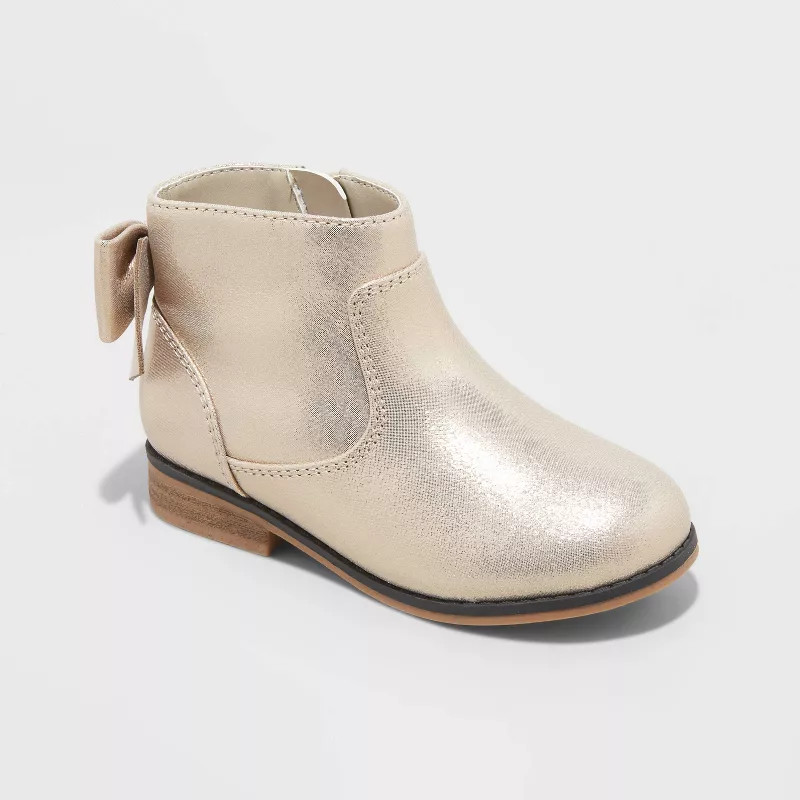 Toddler Girls' Ayla Zipper Booties - Cat & Jack™ | Target