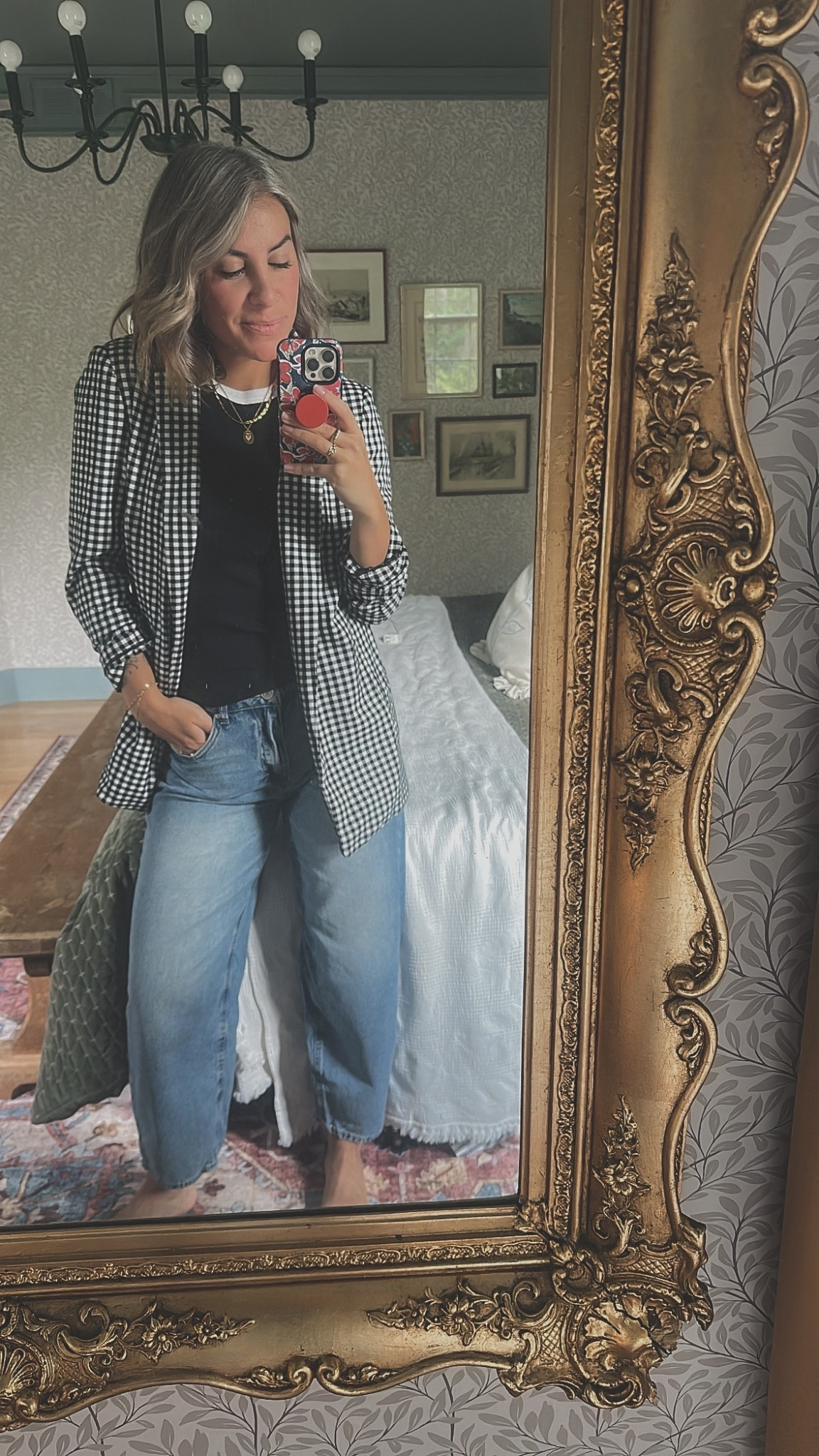 shop the look 👀 

this is my FAV tank top, wear it all the time. 

Blazer is thrifted but linked a similar one ! 

#LTKcanada #LTKstyletip #LTKjeans