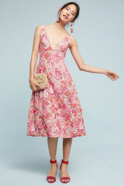 Jessa Embroidered Dress | Anthropologie (US)