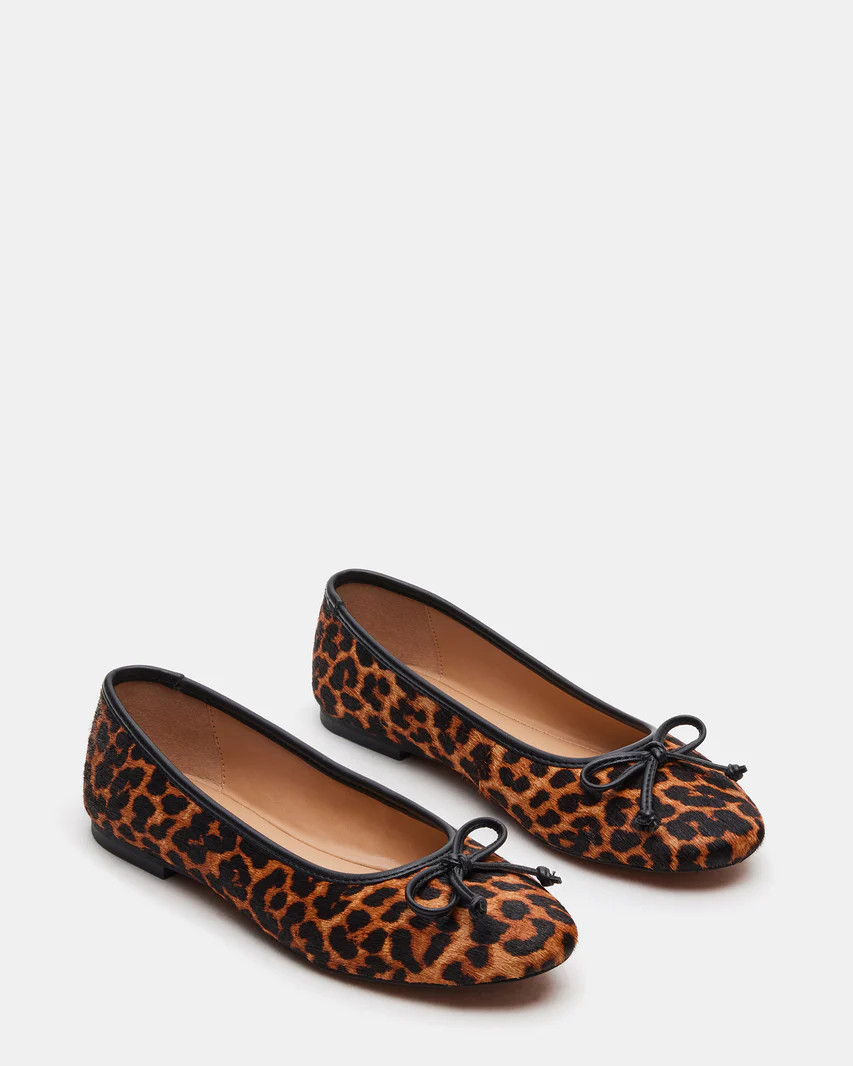 VIXEN Leopard Ballet Flat | Women's Flats | Steve Madden (US)