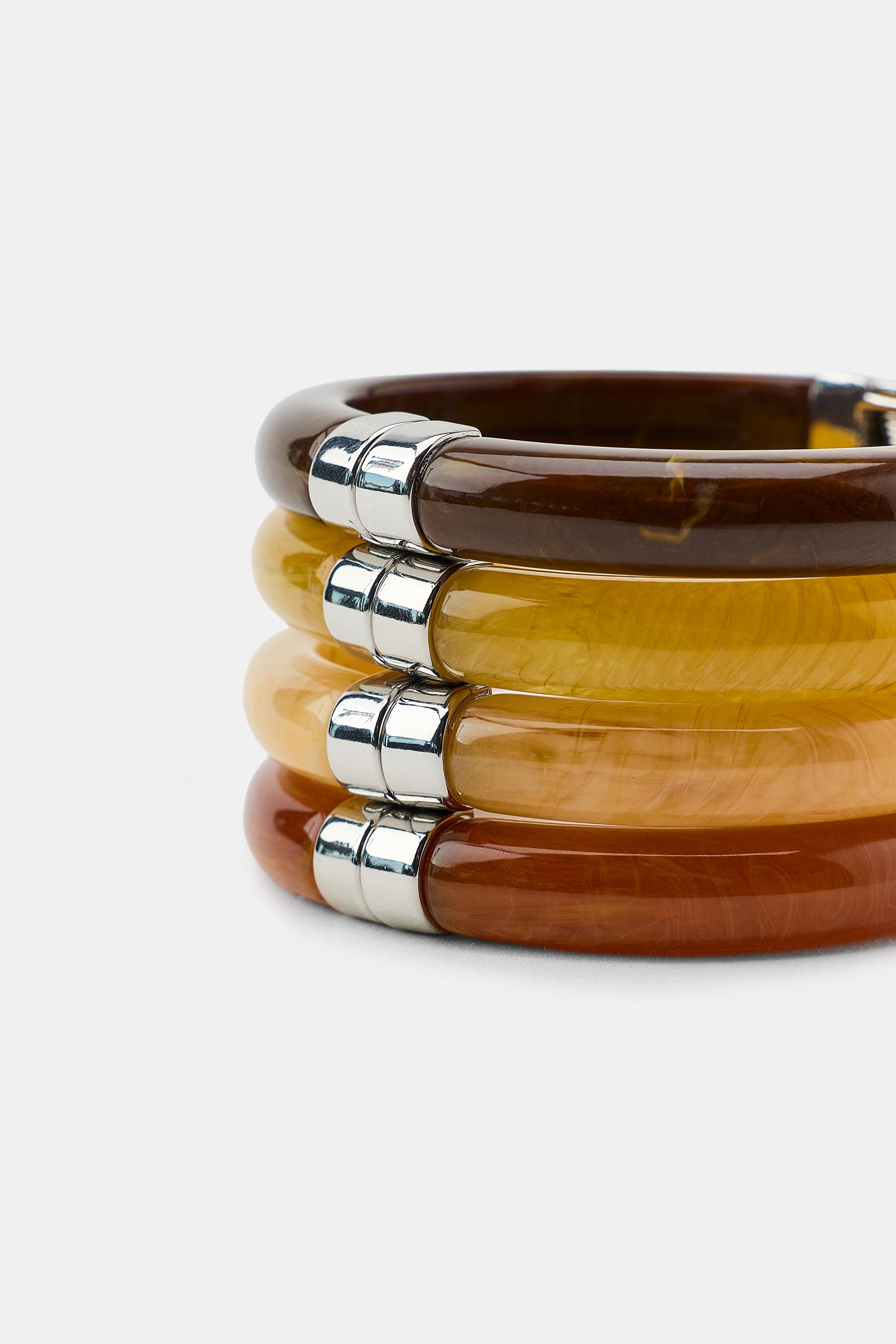 PACK OF 4 ARTICULATED BRACELETS | Zara US