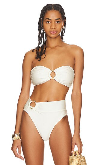 Rodi Bikini Top in Cream | Revolve Clothing (Global)