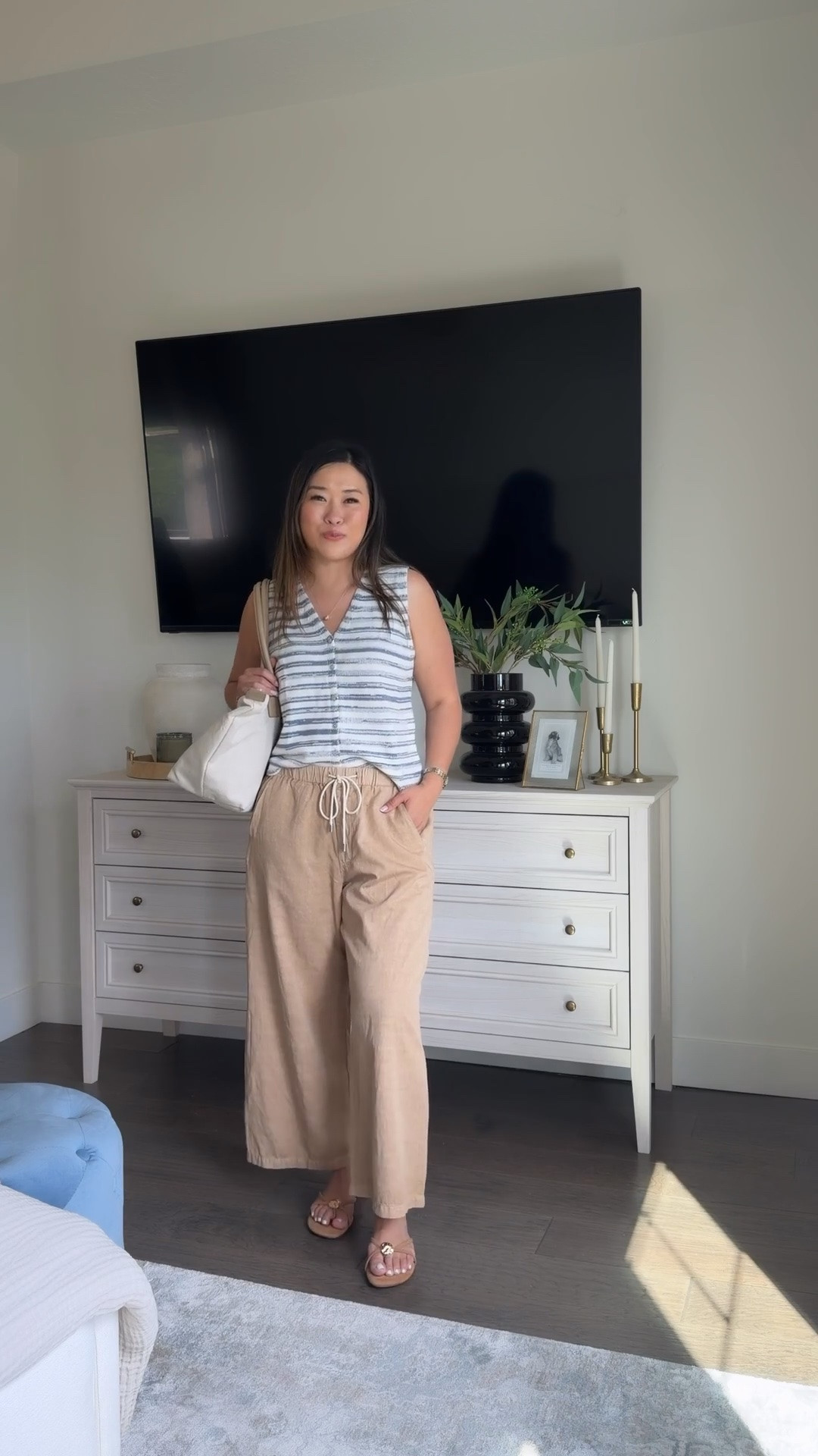 Target Summer Outfits
Striped Tank: Small
Pull On Pants: Medium

Summer outfit, easy outfit, outfit inspo, casual outfit, affordable fashion, TCS, trending

#LTKootd #LTKSeasonal #LTKPetite