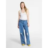 No Boundaries Cropped V-Neck Tank Top, Women’s XXS-XXL | Walmart (US)