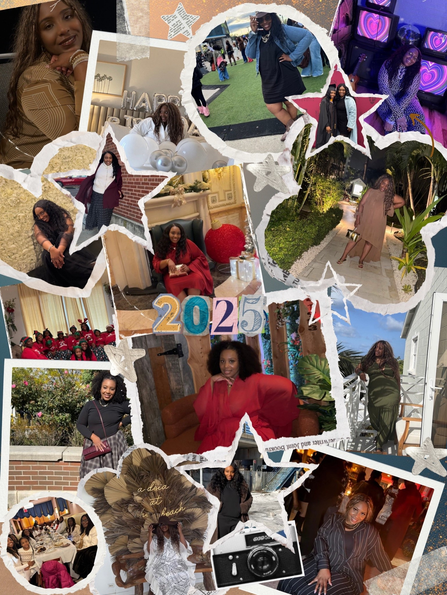 All my looks of 2025! So grateful! Farewell 👋🏾✨♥️