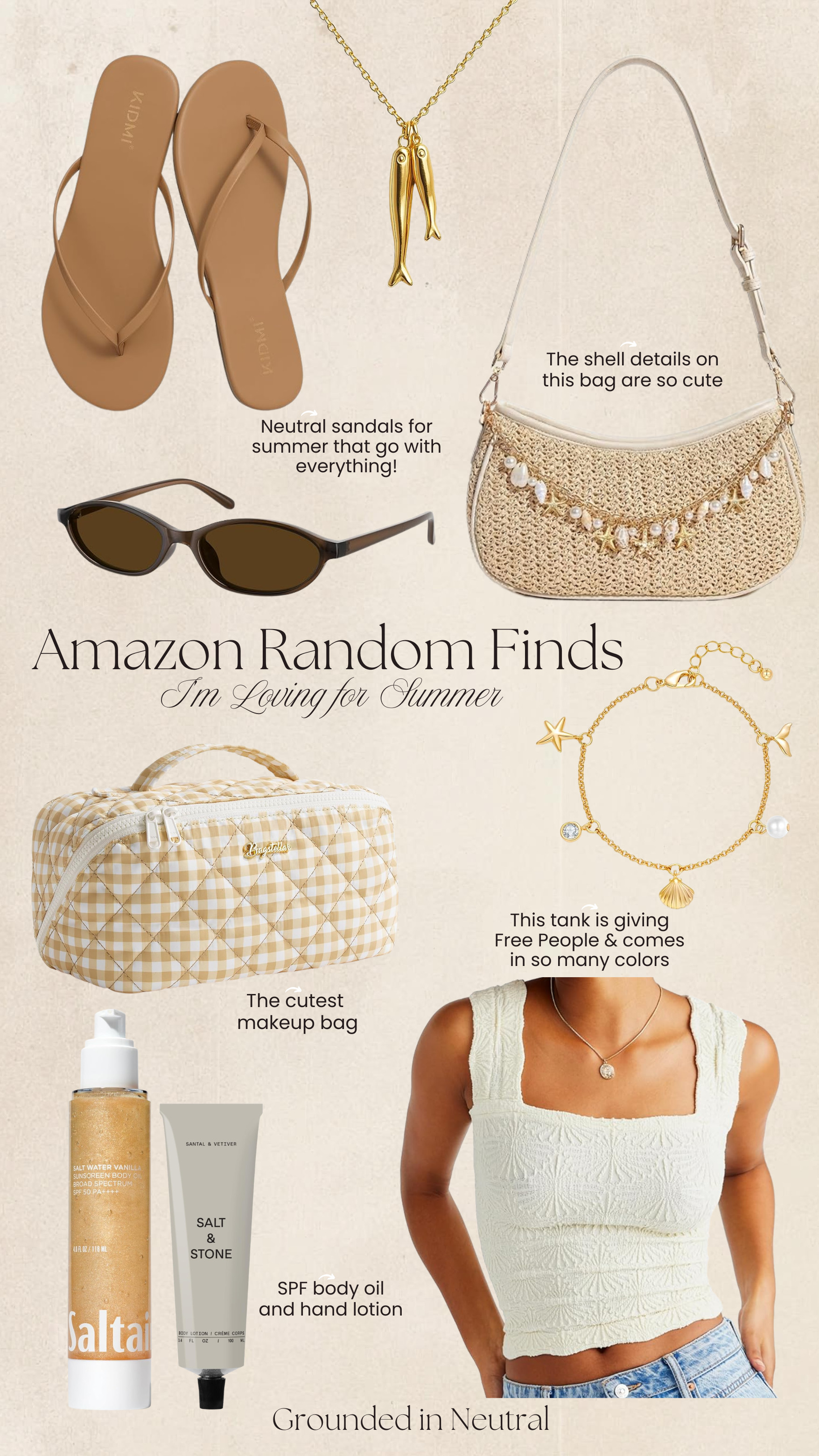 Amazon finds I'm loving for summer 🤎🥥🐚

#LTKSeasonal #LTKHome #LTKSaleAlert