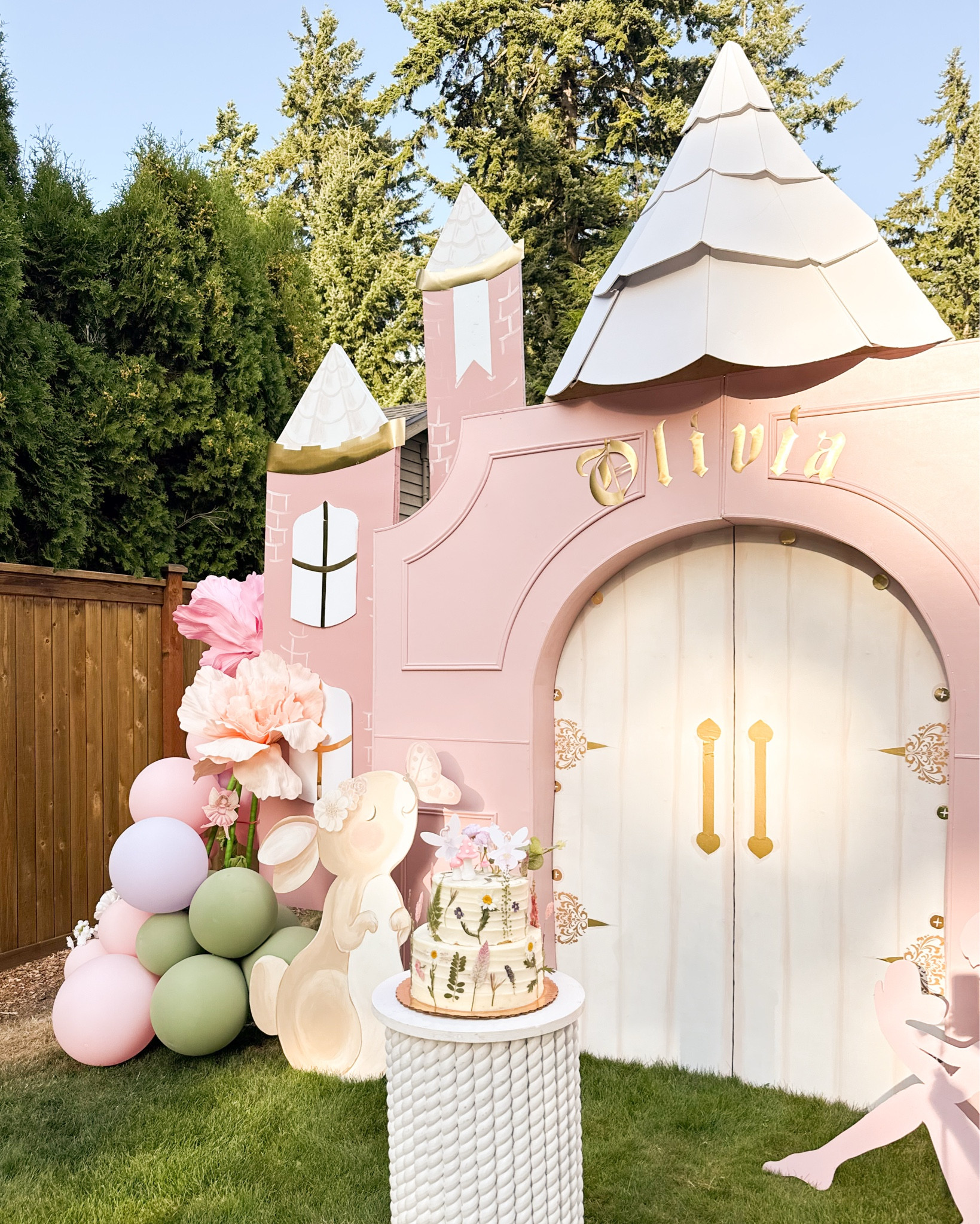 Fairy birthday cake with Fairy Cake Topper and dried flowers! 

#LTKHome #LTKHoliday #LTKParties