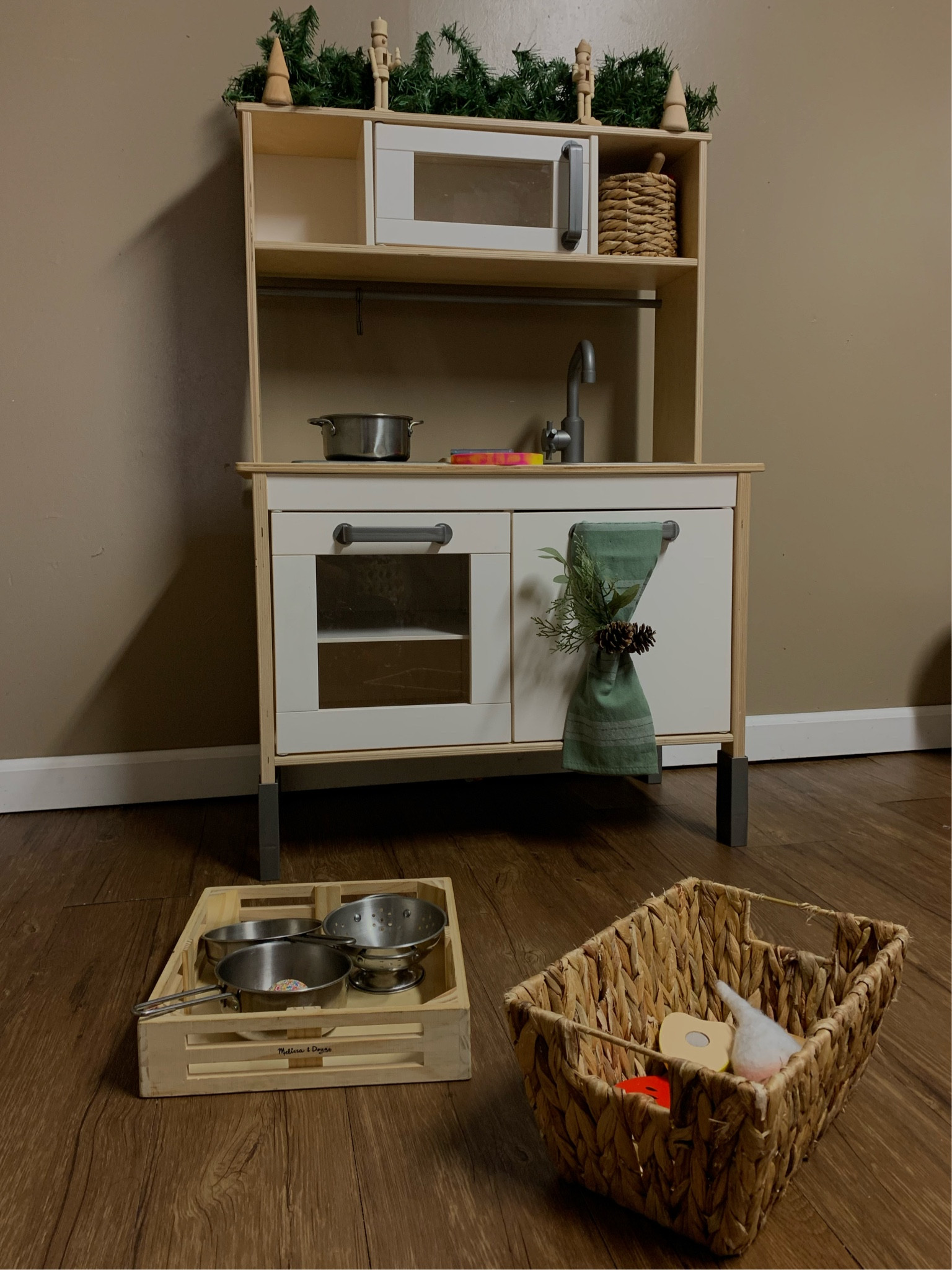 Playroom 🌲☁️✨

Kitchen toy from IKEA 🧸 

#LTKSeasonal #LTKkids #LTKHoliday