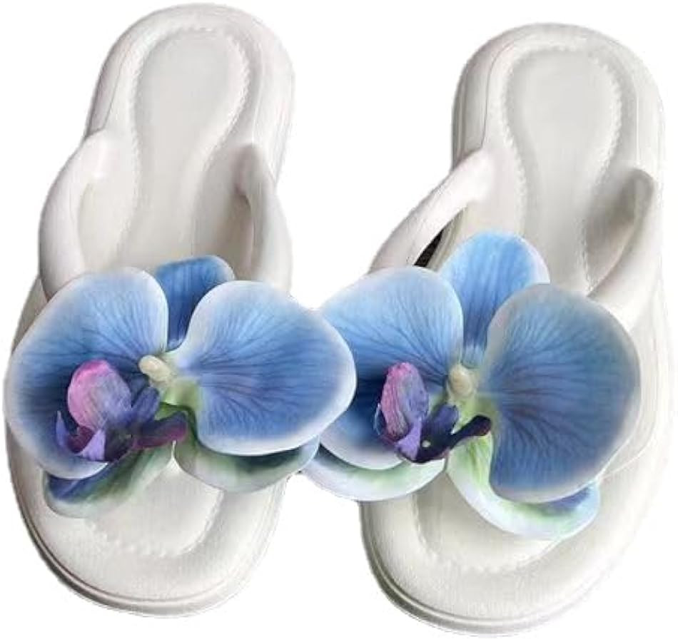Phalaenopsis flip-Flops Women's Summer Seaside Vacation Beach Shoes Fashion Fairy Wind flip-Flops | Amazon (US)