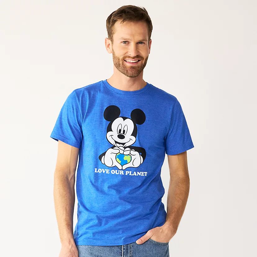 Disney's Mickey Mouse Men's Planet Earth Graphic Tee by Celebrate Together | Kohl's
