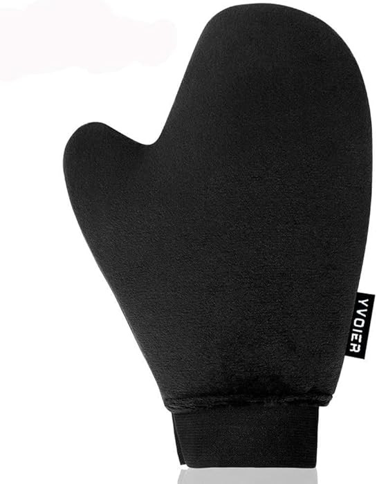 Self Tanning Mitt Applicator - Elastic Wrist Tan Mitt Applicator Microfibre Tanning Lotion Applic... | Amazon (US)