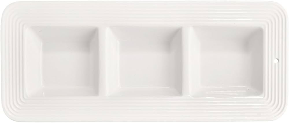 nora fleming Stoneware Serving Garnish Dish - Condiment Tray for Entertaining - Perfect for Dips,... | Amazon (US)