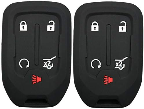 2Pcs Coolbestda Silicone Keyless Remote Entry Cover Accessories Protector Holder Case for 2019 20... | Amazon (US)