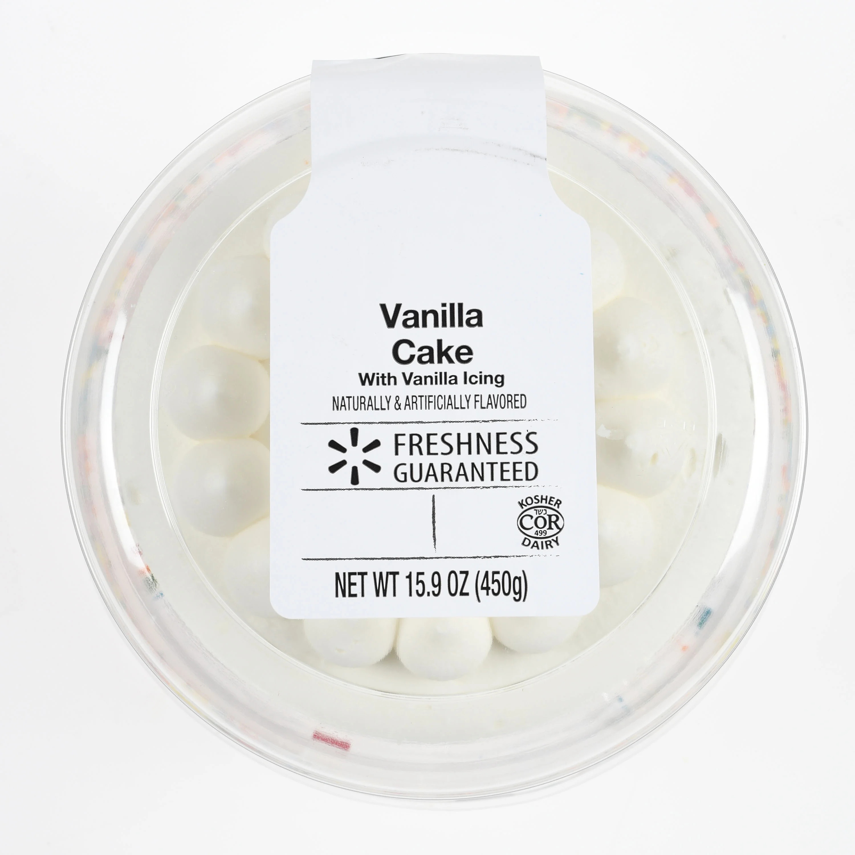 Freshness Guaranteed 5" Double Layer Vanilla Cake, 15.9 oz | Walmart (US)