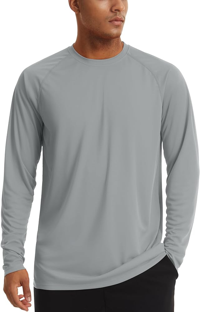 TACVASEN Men's Sun Shirt UPF 50+ Long Sleeve UV Protection Lightweight Rash Guard Swim Shirt Quic... | Amazon (US)