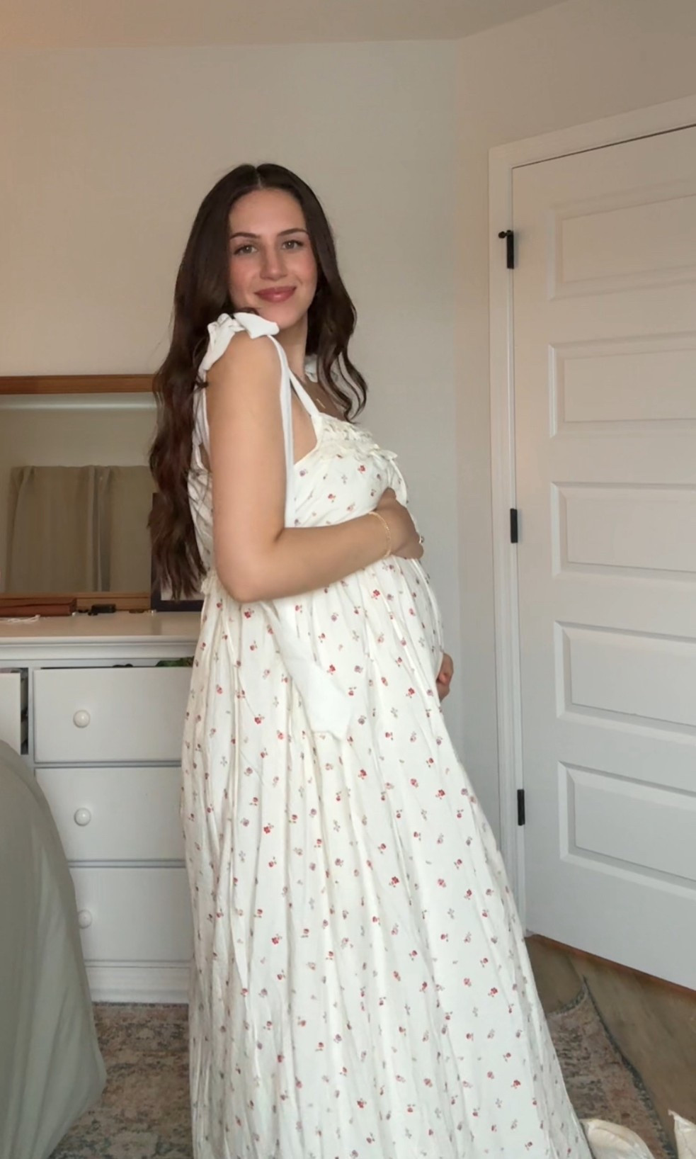 The perfect baby shower dress! 💕🍒

#LTKFindsUnder100 #LTKParties #LTKBump