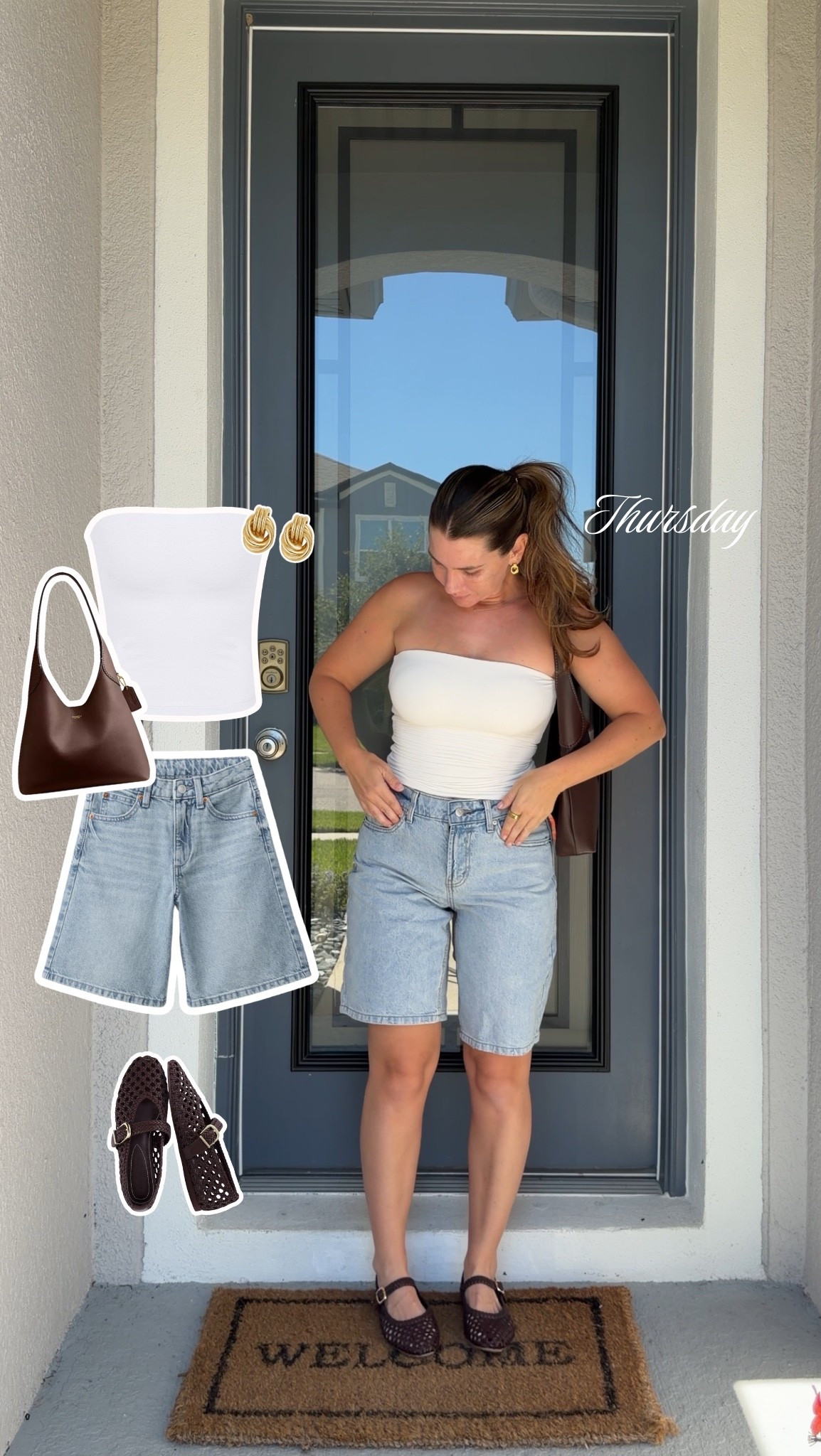 Size small top, 4 jeans

#LTKootd #LTKmomlife #LTKgrwm