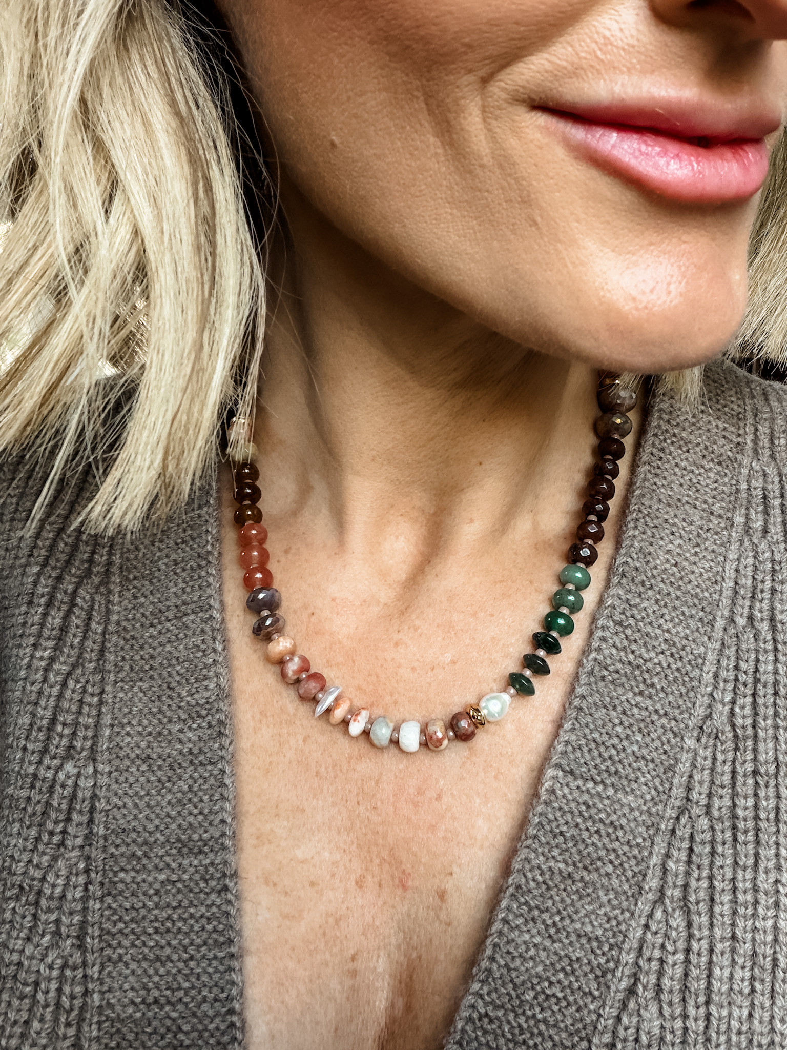 This beaded necklace comes in so many pretty colors and makes the perfect gift for anyone who loves jewelry. I have it in multiple shades and wear it all the time. Great for moms, best friends, and so easy to layer with your everyday pieces! Currently 30% off! 

Loverly Grey, Anthropologie, sale finds, cyber week, black friday, gift guide, gift for her  

 #LTKCyberWeek #LTKGiftGuide #LTKFindsUnder50