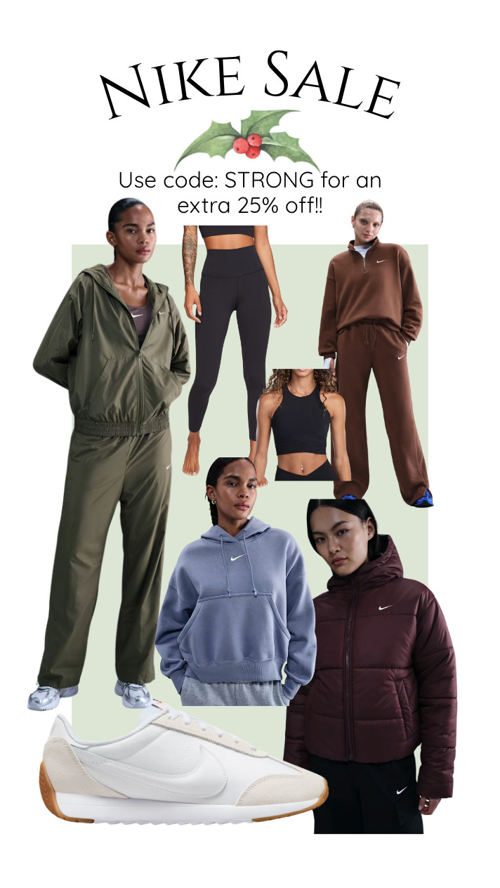 Sale at Nike!! Save an additional 25% with code: STRONG! 

 #LTKGiftGuide #LTKActive #LTKSaleAlert