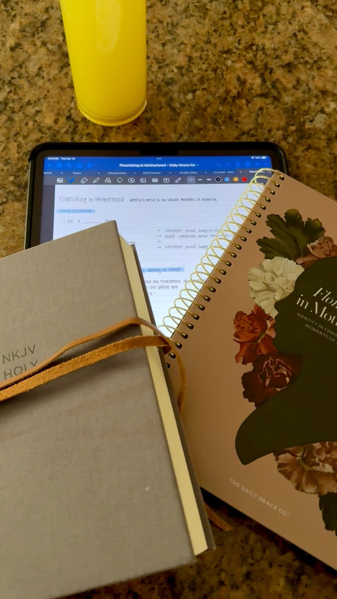 There’s something so special about studying God’s Word alongside friends 🩵
We just started going through this devotional from Daily Grace Co together, and these are the tools I’ve been using during my quiet time lately. Linked everything here if you’ve been looking for faith-filled Bible study resources ✨

#LTKmorningroutine #LTKmomlife #LTKdayinmylife