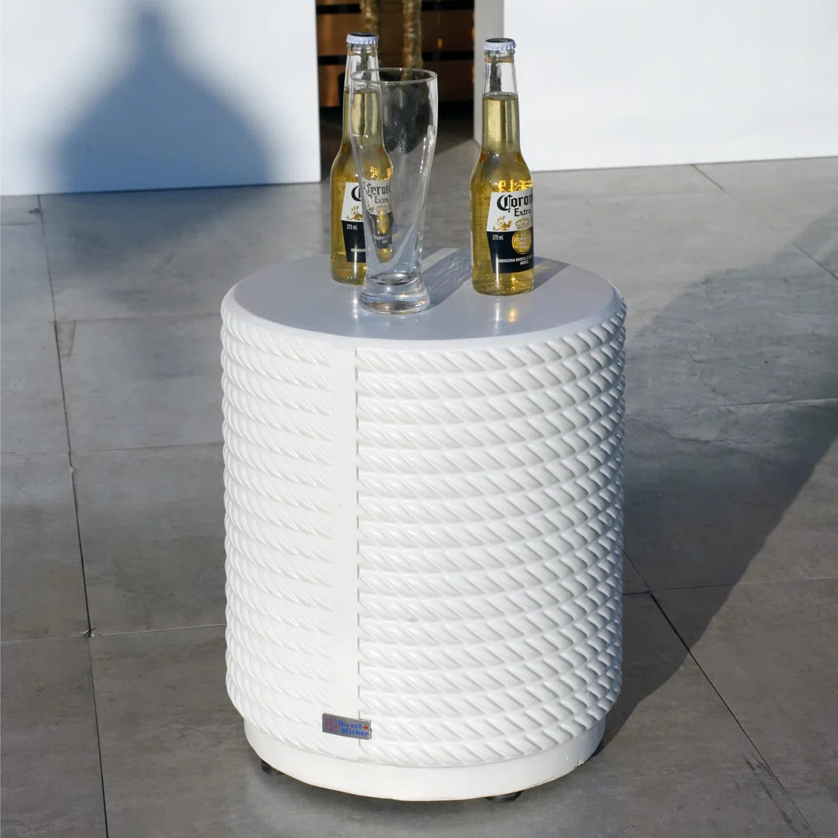 White Waterproof Fashionable Beautiful Side Table | Wayfair North America