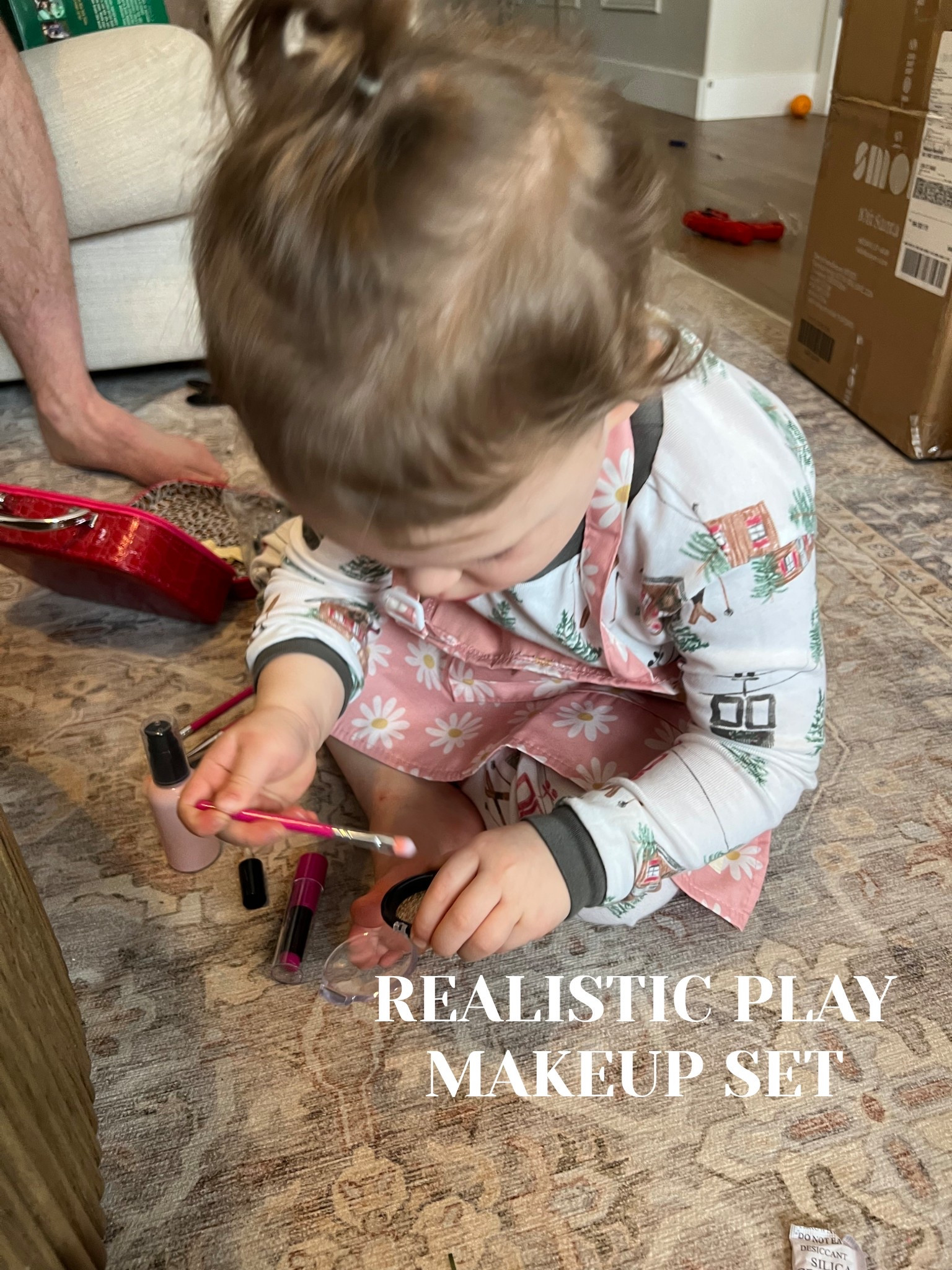My daughter absolutely loves this makeup kit she got for Christmas! Real “looking” lipsticks, brushes, powders, nail polishes and more — with no mess! 😍🥰

#LTKGiftGuide #LTKmomlife #LTKKids