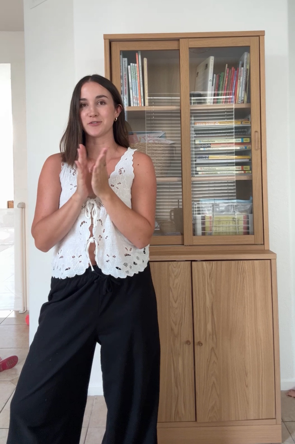 Best pants & cutie top. Wearing med 