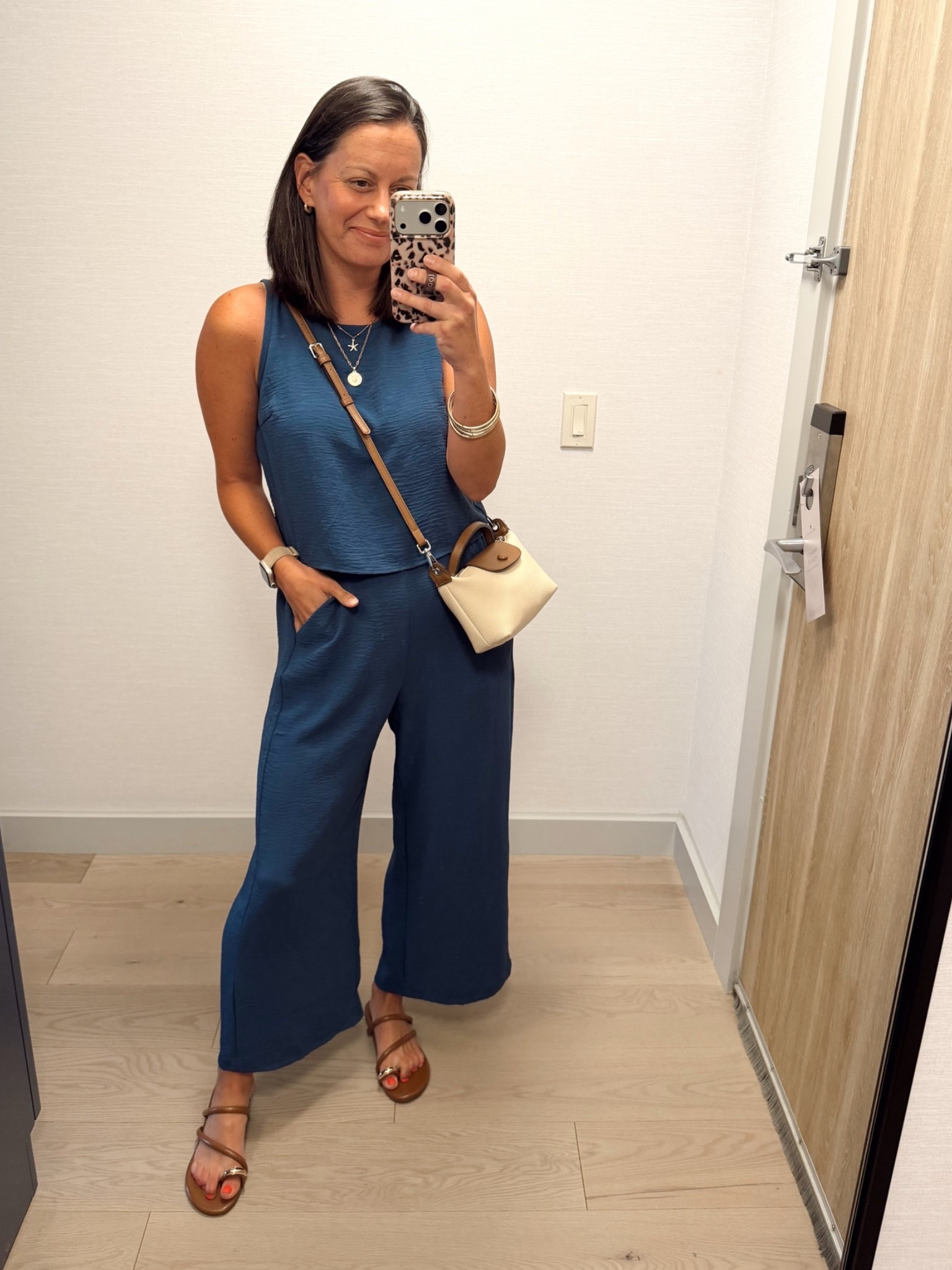 Dinner outfit! Set runs true to size - I’m in the small. Amazon bag and Amazon sandals (tts).

#LTKootd #LTKmomlife #LTKOver40