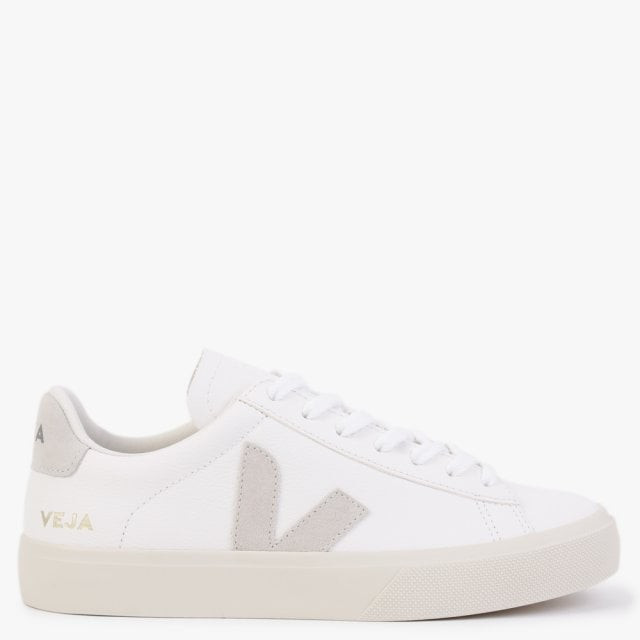 Campo Chromefree Leather Extra White Natural Trainers | Daniel Footwear (UK)