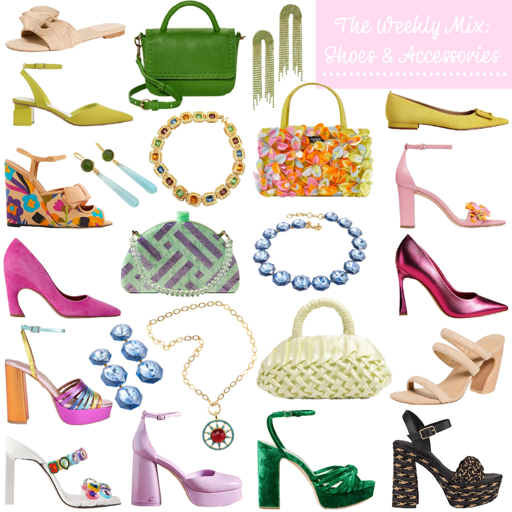 The Weekly Mix: Shoes and Accessories! Post 2.

#LTKshoecrush #LTKstyletip #LTKitbag