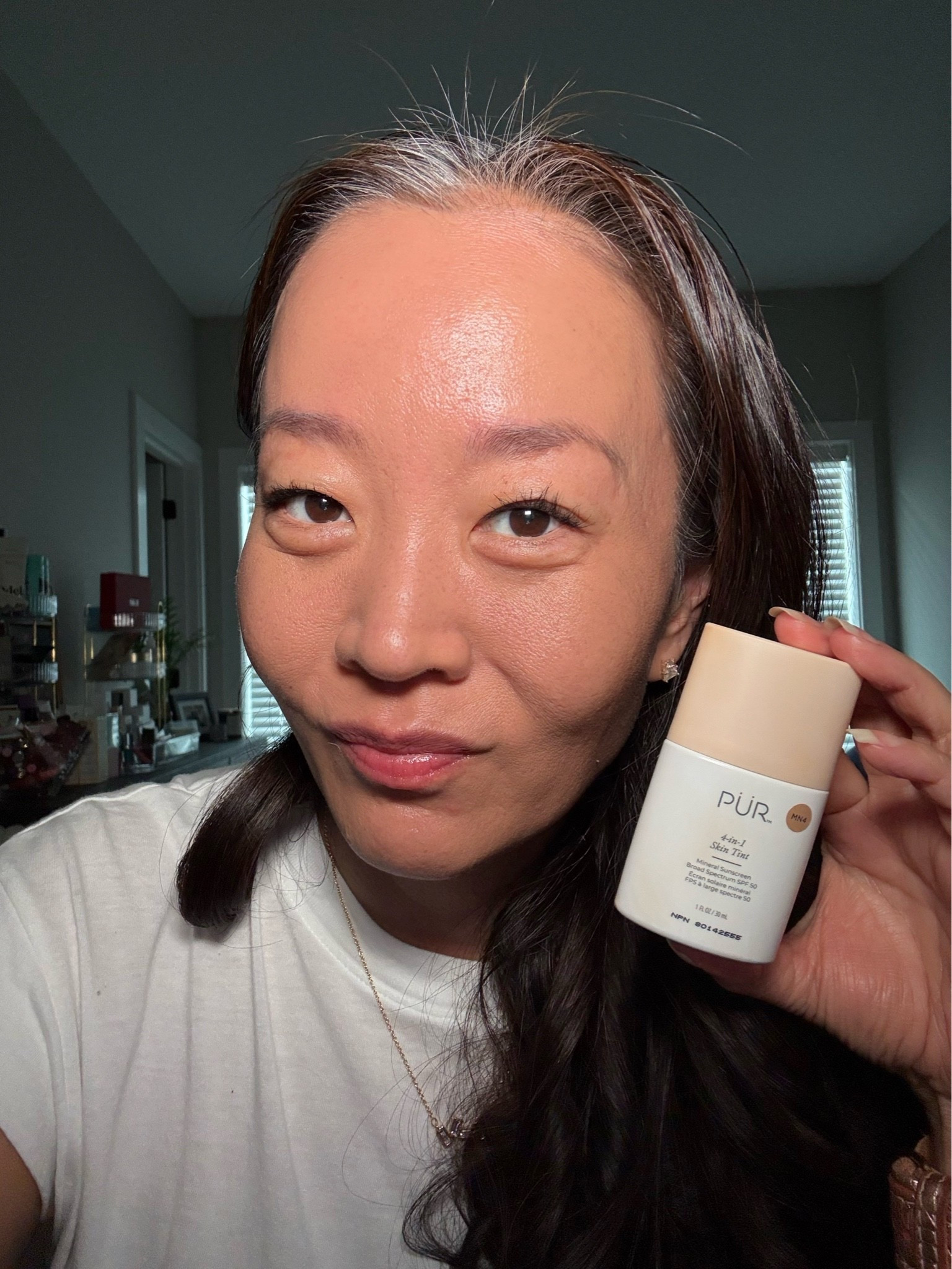 50% off today! A skin tint with SPF 50 - that’s so lightweight, not greasy, and has beautiful, buildable coverage! Wearing shade MN4.

#LTKgrwm #LTKBeauty #LTKOver40