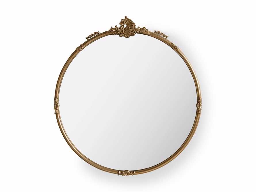 Amelie Round Mirror in Gold | Arhaus | Arhaus