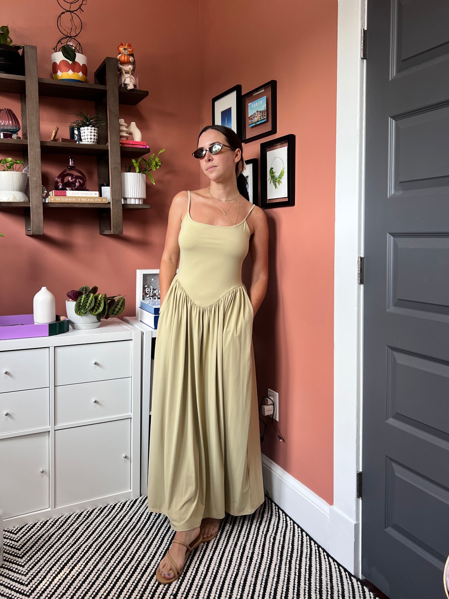 amazon sunnies. coquette dress. sundress. maxi dress. tan maxi. summer outfit. date night. errands. casual outfit. sun dress. beige dress. ciao lucia. reformation sandals. leather sandals. reformation ludo.  

 

#LTKSeasonal #LTKSaleAlert #LTKFindsUnder50