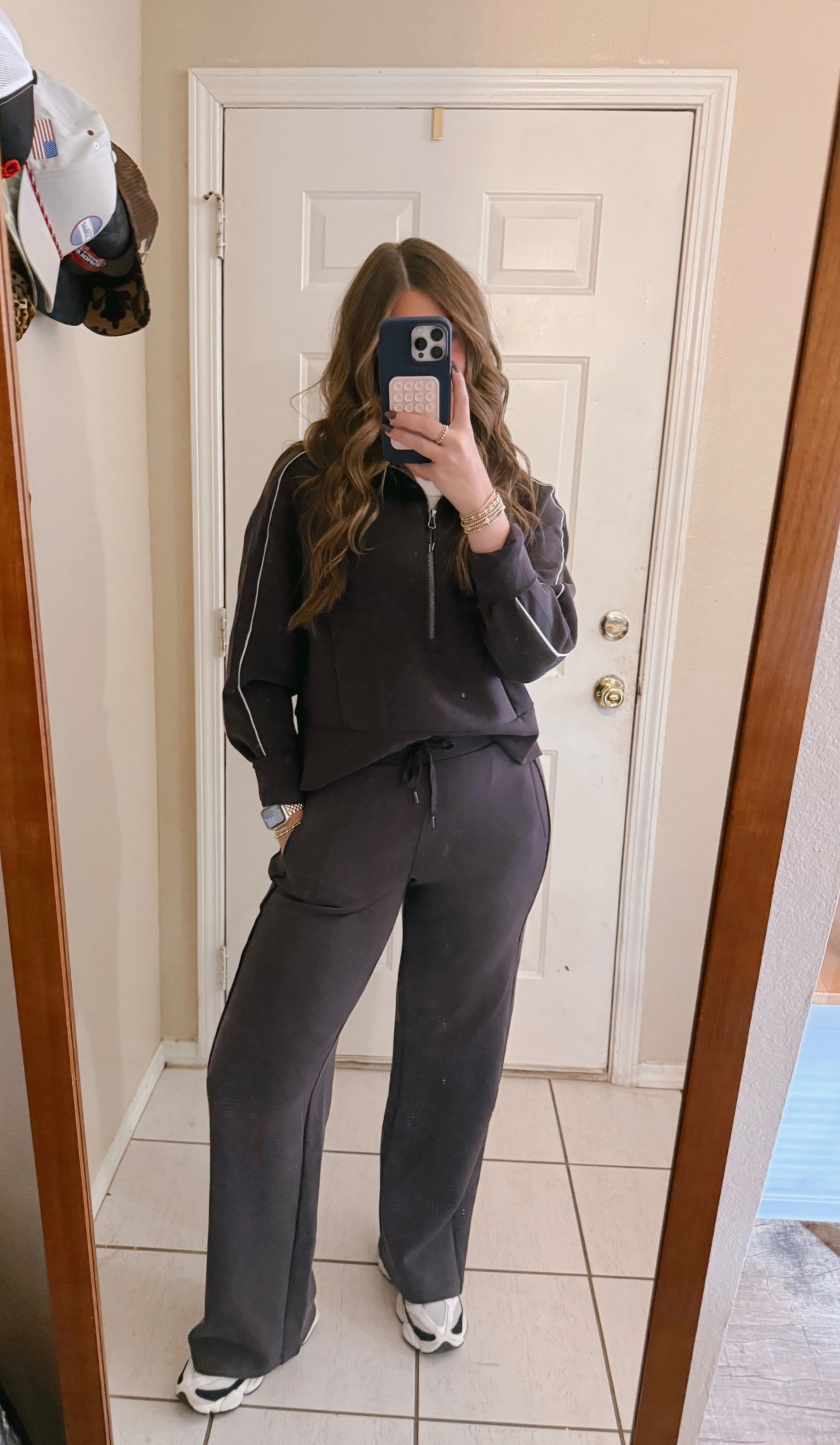 This set from Sam’s >> SO comfy and tall girl friendly! Wearing size medium in top and bottoms 🖤 
This set also comes in so many colors!! 

#LTKootd #LTKFindsUnder50 #LTKTall