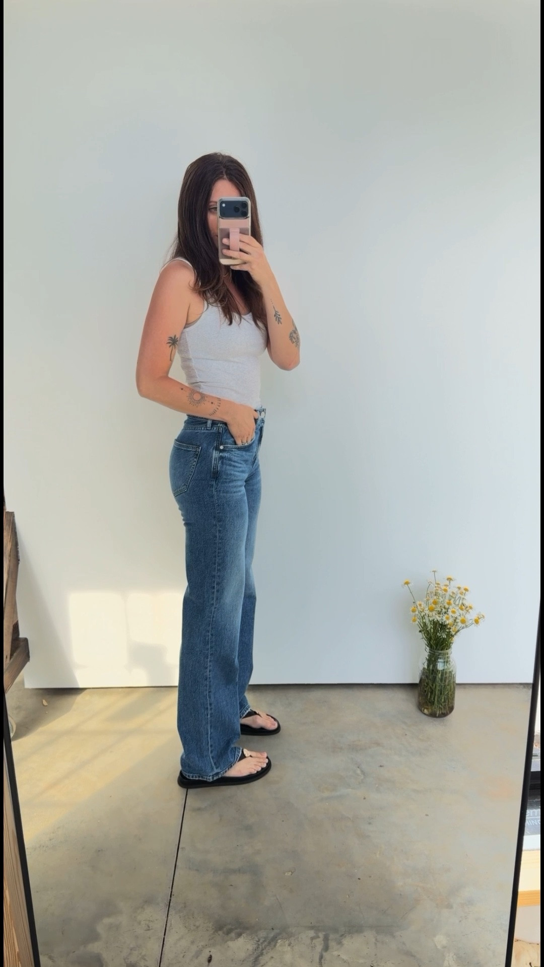 Wearing the 27” long length

#LTKootd