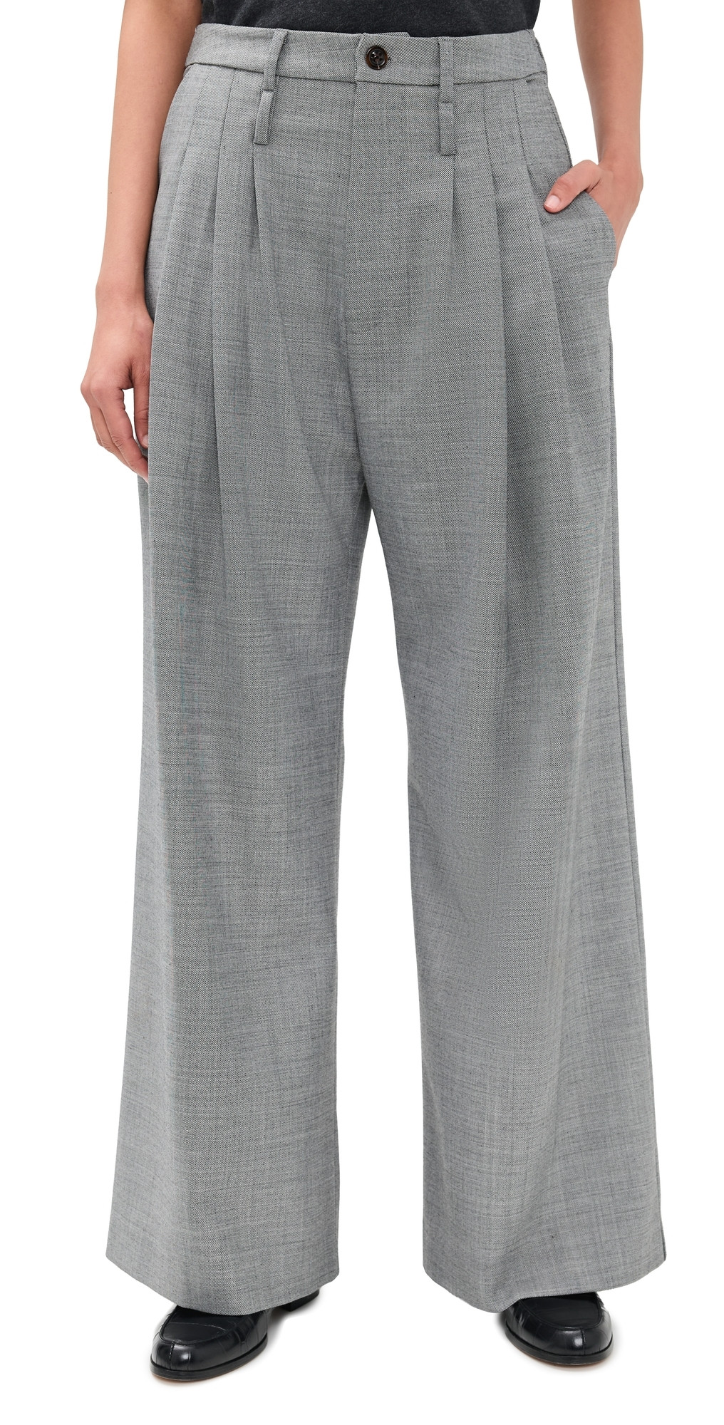 Jamie Haller The Triple Pleat Trousers Pepper 2 | Shopbop