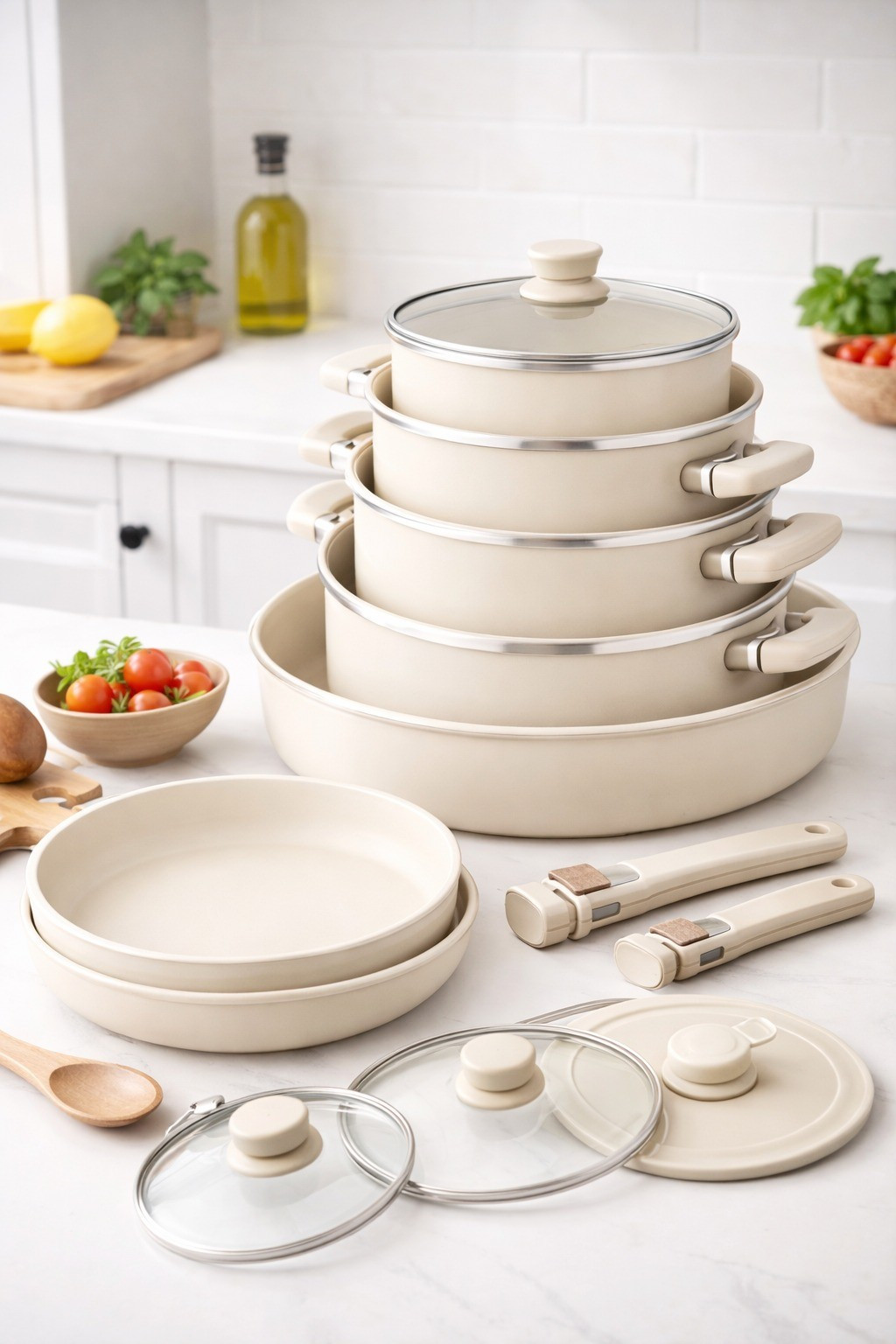My go-to pots & pans 🍳Non-stick, removable handles, and this cream color is everything.If you’re upgrading your kitchen, this set is worth it.

#LTKfoodie #LTKHome #LTKFindsUnder100